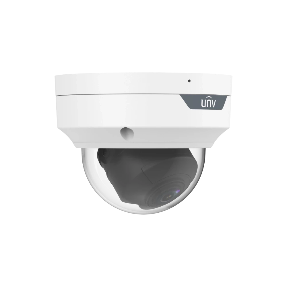 Cámara Domo IP PoE 4MP 2.8mm Nocturna Color WISE ISP 30m IP67 Microfono IPC3514LE-ADF28K-WP Uniview